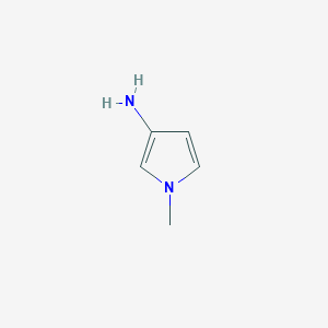 molecular formula C5H8N2 B1600731 1-Methyl-1H-pyrrol-3-amine CAS No. 72083-63-7