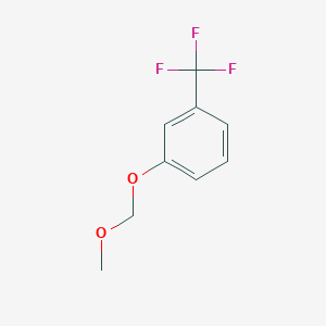molecular formula C9H9F3O2 B1600747 1-(甲氧甲氧基)-3-(三氟甲基)苯 CAS No. 334018-79-0