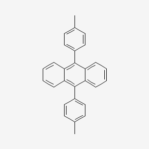 molecular formula C28H22 B1600758 9,10-Di-p-tolylanthracene CAS No. 43217-31-8