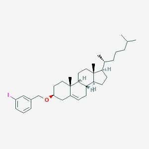 molecular formula C34H51IO B160076 Cholesteryl-3-iodobenzyl ether CAS No. 130504-76-6