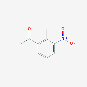 molecular formula C9H9NO3 B1600773 1-(2-甲基-3-硝基苯基)乙酮 CAS No. 75473-11-9