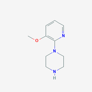 molecular formula C10H15N3O B1600784 1-(3-Methoxypyridin-2-yl)piperazine CAS No. 80827-67-4