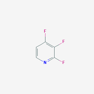 molecular formula C5H2F3N B1600791 2,3,4-Trifluoropyridine CAS No. 84477-04-3