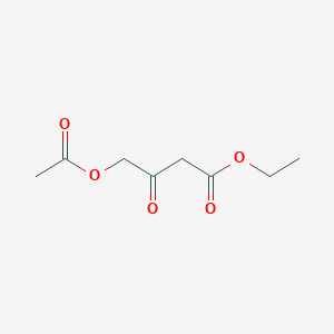 molecular formula C8H12O5 B1600816 Ethyl 4-acetoxyacetoacetate CAS No. 35594-15-1