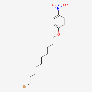 B1600829 1-(10-Bromodecyloxy)-4-nitrobenzene CAS No. 87477-66-5