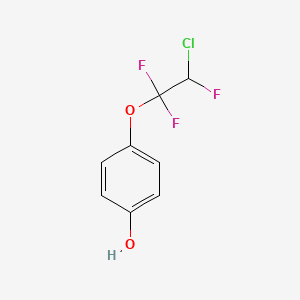 molecular formula C8H6ClF3O2 B1600831 4-(2-Chloro-1,1,2-trifluoroethoxy)phenol CAS No. 88553-89-3