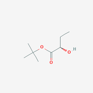 molecular formula C8H16O3 B1600832 (-)-叔丁基 (S)-2-羟基丁酸酯 CAS No. 37787-90-9