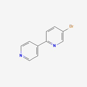 molecular formula C10H7BrN2 B1600844 5-溴-2,4'-联吡啶 CAS No. 106047-33-0