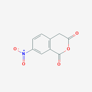 molecular formula C9H5NO5 B1600856 7-Nitroisochroman-1,3-dione CAS No. 36795-25-2