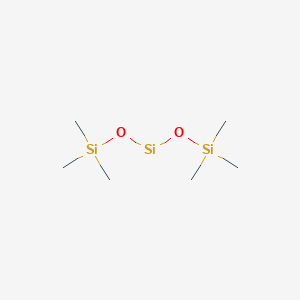 molecular formula C6H18O2Si3 B1600860 1,1,1,5,5,5-六甲基三硅氧烷 CAS No. 93254-88-7