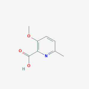 molecular formula C8H9NO3 B1600861 3-Methoxy-6-methylpyridine-2-carboxylic acid CAS No. 95109-37-8