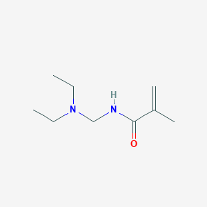 molecular formula C9H18N2O B160087 N-((Diethylamino)methyl)methacrylamide CAS No. 10196-75-5