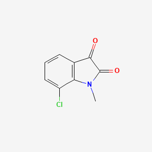 B1600881 7-chloro-1-methyl-1H-indole-2,3-dione CAS No. 63220-48-4