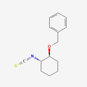 molecular formula C14H17NOS B1600883 (1S,2S)-(+)-2-苄氧基环己基异硫氰酸酯 CAS No. 737000-89-4