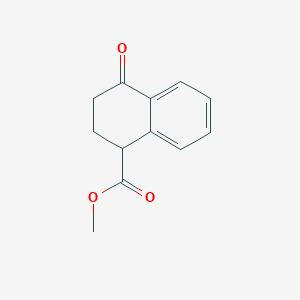 molecular formula C12H12O3 B1600888 4-氧代-1,2,3,4-四氢萘-1-甲酸甲酯 CAS No. 156390-35-1
