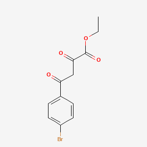 molecular formula C12H11BrO4 B1600897 4-(4-溴苯基)-2,4-二氧代丁酸乙酯 CAS No. 40155-54-2