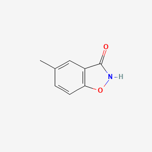 molecular formula C8H7NO2 B1600913 5-Methylbenzo[d]isoxazol-3(2H)-one CAS No. 65685-49-6