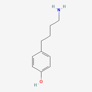 B1600921 4-(4-Aminobutyl)phenol CAS No. 22205-09-0