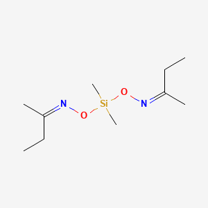 molecular formula C10H22N2O2Si B1600926 (Z)-N-[[(Z)-butan-2-ylideneamino]oxy-dimethylsilyl]oxybutan-2-imine CAS No. 37843-26-8