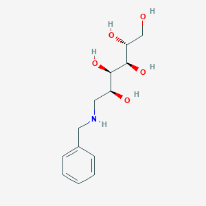 molecular formula C13H21NO5 B1600947 N-苄基-D-葡萄糖胺 CAS No. 74410-48-3