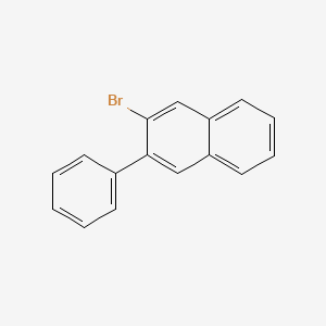 molecular formula C16H11B B1600963 2-Bromo-3-phenylnaphthalene CAS No. 610284-27-0