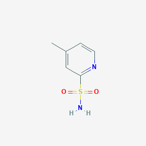 molecular formula C6H8N2O2S B1600978 4-Methylpyridine-2-sulfonamide CAS No. 65938-78-5