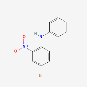 B1600996 4-Bromo-2-nitro-N-phenylaniline CAS No. 16588-25-3
