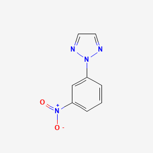B1600997 2-(3-Nitrophenyl)-2H-1,2,3-triazole CAS No. 342623-98-7