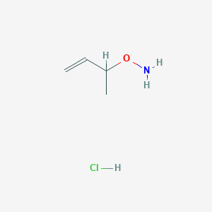 molecular formula C4H10ClNO B1600998 O-(1-Methyl-allyl)-hydroxylamine hydrochloride CAS No. 71350-16-8