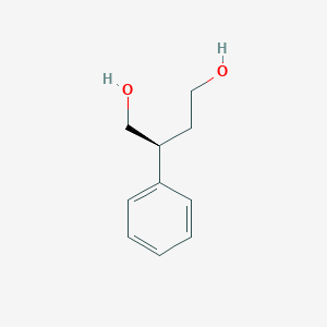 molecular formula C10H14O2 B1601009 (S)-2-Phenylbutane-1,4-diol CAS No. 61548-77-4