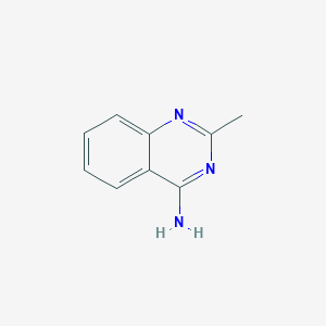 molecular formula C9H9N3 B1601012 2-甲基喹唑啉-4-胺 CAS No. 3440-46-8