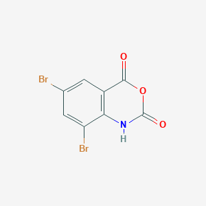 molecular formula C8H3Br2NO3 B1601016 6,8-Dibromo-1H-benzo[d][1,3]oxazine-2,4-dione CAS No. 54754-60-8
