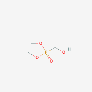 molecular formula C4H11O4P B160102 Dimethyl (1-hydroxyethyl)phosphonate CAS No. 10184-66-4