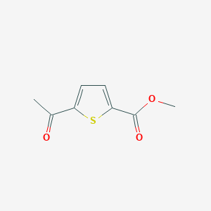 molecular formula C8H8O3S B1601039 Methyl 5-acetylthiophene-2-carboxylate CAS No. 4101-81-9