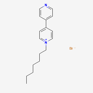 molecular formula C17H23BrN2 B1601041 1-庚基-4-(4-吡啶基)吡啶溴化物 CAS No. 39127-10-1