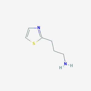 molecular formula C6H12Cl2N2S B1601055 3-(2-Thiazolyl)propylamine CAS No. 63779-34-0