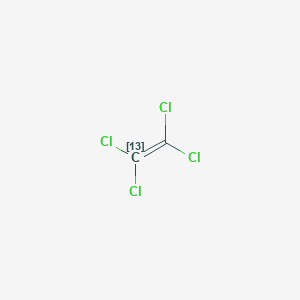 molecular formula C2Cl4 B1601087 Tetrachloroethylene-13C1 CAS No. 287399-46-6