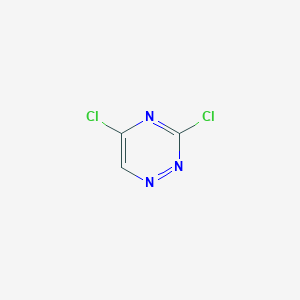 molecular formula C3HCl2N3 B1601092 3,5-Dichloro-1,2,4-triazine CAS No. 59631-75-3