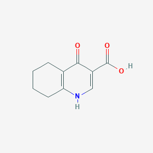 molecular formula C10H11NO3 B1601094 4-Oxo-1,4,5,6,7,8-hexahydroquinoline-3-carboxylic acid CAS No. 58781-08-1