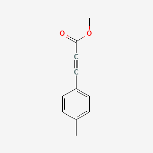 molecular formula C11H10O2 B1601095 2-Propynoic acid, 3-(4-methylphenyl)-, methyl ester CAS No. 7515-16-4