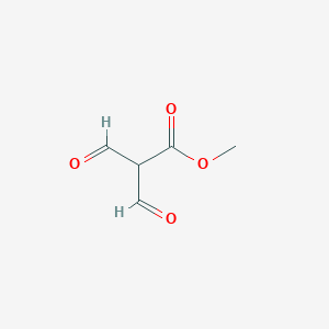 molecular formula C5H6O4 B1601103 Methyl 2-formyl-3-oxopropanoate CAS No. 50427-65-1