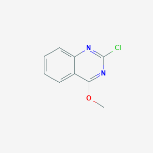 molecular formula C9H7ClN2O B1601111 2-氯-4-甲氧基喹唑啉 CAS No. 77767-98-7