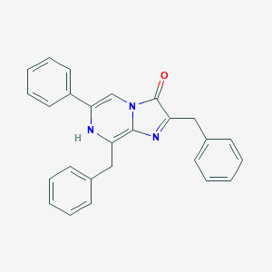molecular formula C26H21N3O B160112 Coelenterazine 400a CAS No. 70217-82-2