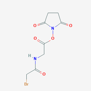 B1601123 Succinimidyl-2-(bromoacetamido)acetate CAS No. 93801-73-1