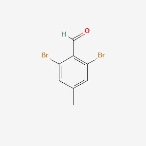 molecular formula C8H6Br2O B1601124 2,6-Dibromo-4-methylbenzaldehyde CAS No. 88174-23-6