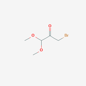 molecular formula C5H9BrO3 B1601138 3-溴-1,1-二甲氧基丙酮-2-酮 CAS No. 75271-94-2