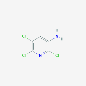 molecular formula C5H3Cl3N2 B1601148 2,5,6-Trichloropyridin-3-amine CAS No. 55304-76-2