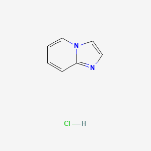 molecular formula C7H7ClN2 B1601152 Imidazo[1,2-a]pyridine hydrochloride CAS No. 34167-64-1