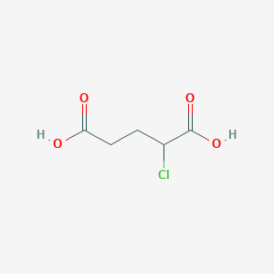 molecular formula C5H7ClO4 B1601165 2-Chloropentanedioic acid CAS No. 4189-03-1