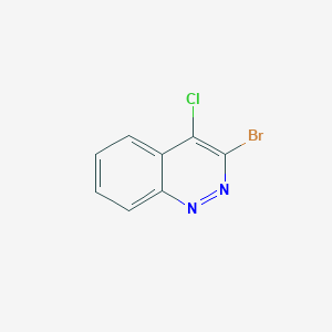 molecular formula C8H4BrClN2 B1601176 3-溴-4-氯喹啉 CAS No. 80334-78-7